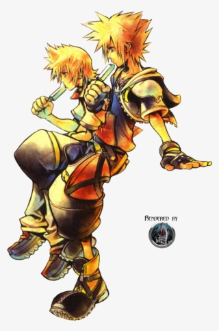 Kingdom Hearts 2 Roxas And Sora