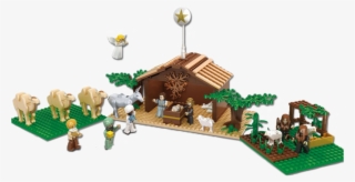 Brick'em Young Nativity Set - Lego Nativity