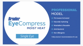 Bruder Eye Compress Moist Heat Professional Model / - Stye