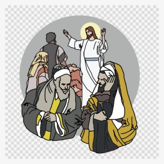 Jesus Pharisees Clipart Authority Of Jesus Questioned - Jesus