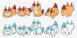 Yo-kai Atsume - Yo Kai Watch Komasan And Komajiro