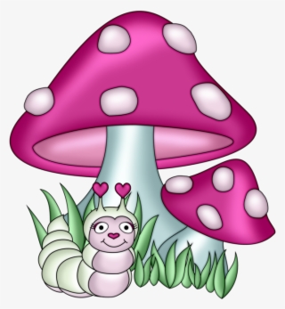 Mushrooms Clipart Cute Sun Cartoon - Mushroom Clipart