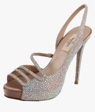 Silver Sparkle Slingback Sandal - Slingback