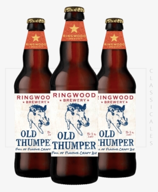 Ringwood Old Thumper - Journey's End Ringwood Brewery Old Thumper Strong Ale
