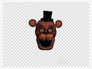 Golden Freddy Head Fnaf 2 Clipart Five Nights At Freddy's - White Letter O With Transparent