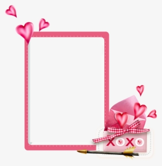 Cadre Png St Valentin, Xoxo - Portable Network Graphics