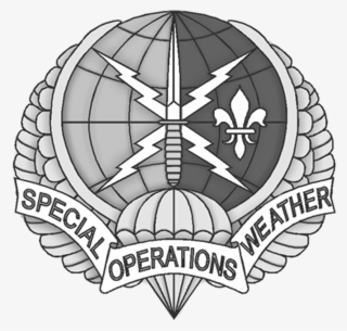 White Flash Png Picture Freeuse Library - Special Operations Weather Logo