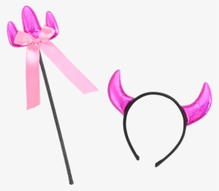 Pink Sequin Devil Set, , Large