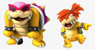 Roy Koopa And Risen Koopa - Super Mario Bros Roy