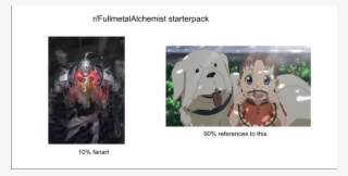 R/fullmetalalchemist Starterpack - Fma