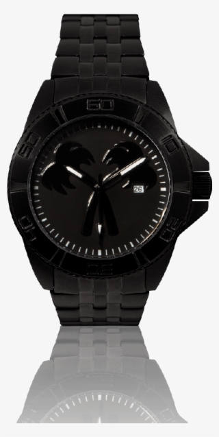 Jet Black Timepiece