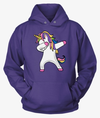Adult Dabbing Unicorn Hoodie Sweat Shirt - Power And Know Things