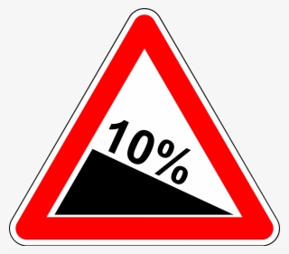 Open - Steep Hill Road Sign