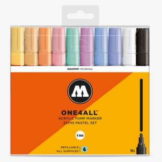 Chartpak Inc Molotow Marker 227hs 6pc Set