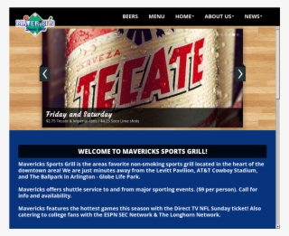 Mavericks Bar And Grill - Publication