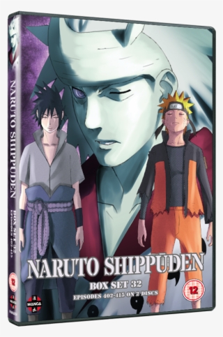 Naruto Shippuden Box 32 - 火影忍者疾風傳 無限月讀~發動之章d1#634-637 Dvd