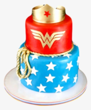 Wonder Woman Colours Tier Crown - Wonder Woman Cake Png