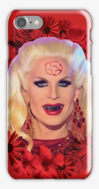 Satanic Katya Zamolodchikova With Flowers