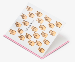 Thank You - Peace Sign