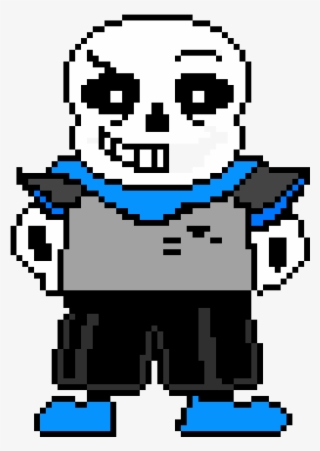 Download Killer Sans Face - Sans Battle Sprite Colored - Full Size PNG  Image - PNGkit