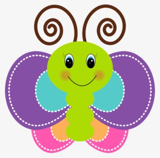 Patterns - Cute Clip Art Butterfly