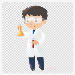 Scientist Vector Png Clipart Scientist Beaker - Scientist Illustration