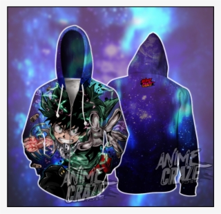 Beast Izuku Midoriya Zip-up Hoodie - Hoodie
