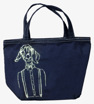 Gentleman Goat Tote In Denim