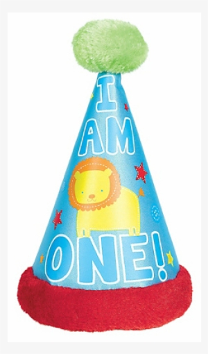 Boy's 1st Birthday Nov - Wild At One Boy's 1st Birthday Deluxe Party Hat Supplies