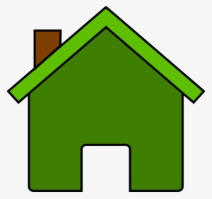 Green House Clip Art - House Clipart
