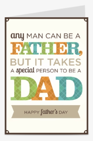 Awesome Father's Day Greeting Card - Es Nimmt Jemand, Das, Um Eine Vati-karte Zu Sein Karte