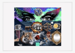 A Better Tomorrow - Keyring Tiger Face Eyes Big Cat 36167