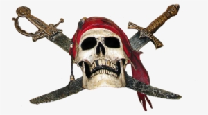 Pirate Skull Png Picture - Iron-on