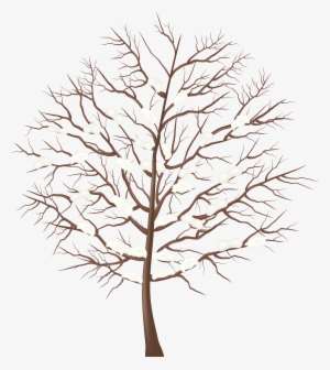 Clip Arts Related To - Winter Tree Transparent