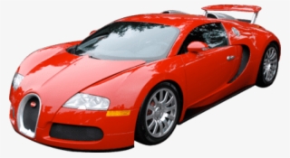 Bugatti Red - Cars With Transparent Background
