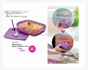 Rock N Serve Tupperware