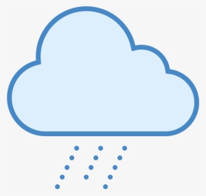 This Icon Is Showing Weather That Is Moderate Rain - Icon