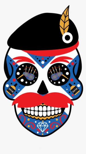 Sugar Skulls And Elements