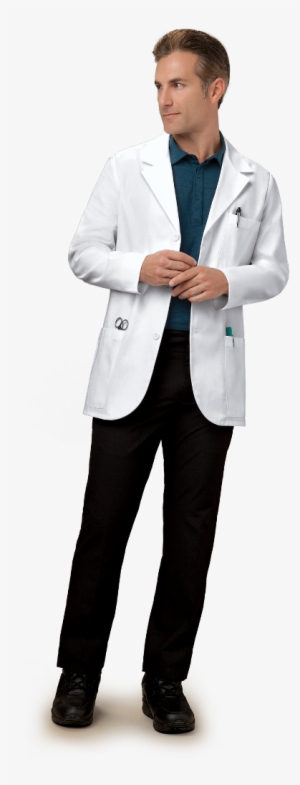 Mgh 1811 Cherokee Men's 31" Consultation Lab Coat - White Coat