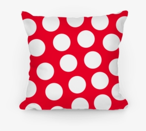 Red Polka Dot Pillow Pillow - Child