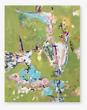 Blustery Spring • Oil On Linen • 48 X 60 Inches • Fg138493 - Painting