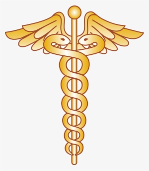 Banner Download Caduceus Medical Symbol Clipart - Doctor Logo Png