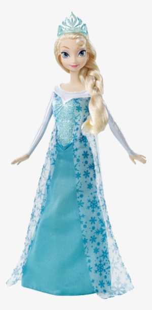 Frozen Elsa Doll Transparent Background Toy Png Images - Mattel Disney Frozen Sparkle Princess Elsa Doll
