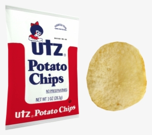 Utz Chips Png Clip Art Transparent Stock - Utz Potato Chips, Pre-priced - 1 Oz