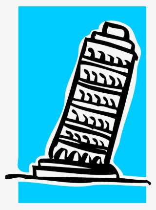 Leaning Tower Of Pisa Clip Art - Leaning Tower Of Pisa Clip