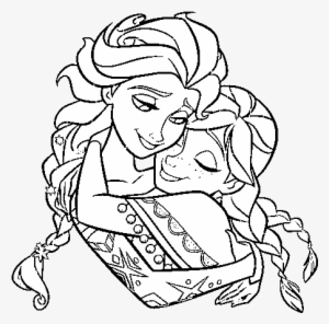 Frozen, Elsa, And, Anna - Frozen Elsa Y Anna Para Colorear