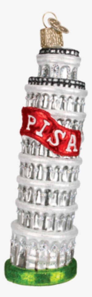 Leaning Tower Of Pisa Ornament - Old World Christmas Leaning Tower Of Pisa Ornament