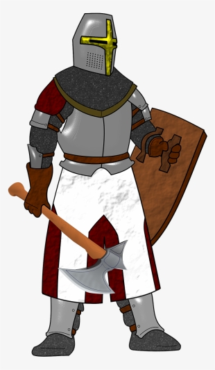 Middle Ages Knight Chivalry Caballeros Medievales/ - Clip Art