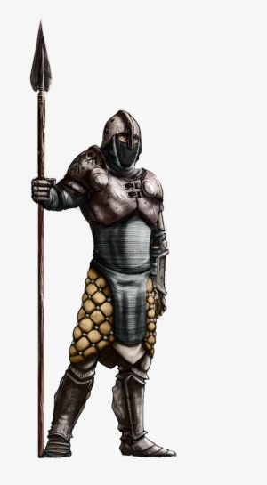 Spearman - Medieval Spearman Concept Art