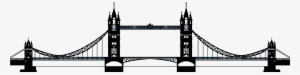 Black And White Download Tower Silhouette At Getdrawings - London Bridge Silhouette Png